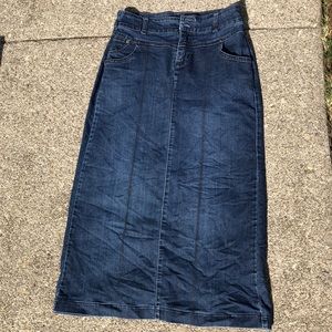 Style and Co Denim Skirt